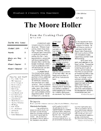 Fall 2005 the Moore Holler
