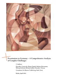Prostitution in Germany – a Comprehensive Analysis of Complex Challenges