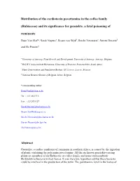 Screening for Toxic Pavettamine in Rubiaceae