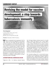 A Step Towards Revising the Model for Vaccine Tuberculosis Immunity