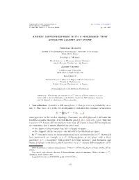 Anosov Diffeomorphism with a Horseshoe That Attracts Almost Any Point