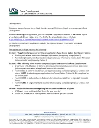 Program Information and Application Package