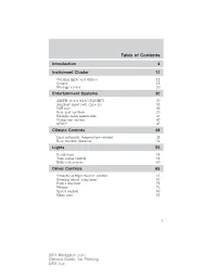 2011 Navigator Owners Guide