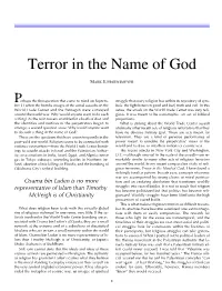 Terror in the Name of God