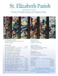 Twenty-Fourth Sunday in Ordinary Time