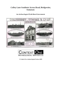 Context One Archaeological Services Ltd