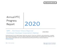 Annual PTC Progress Report