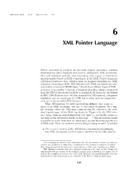 XML Pointer Language