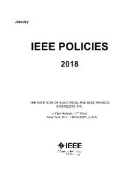 Ieee Policies