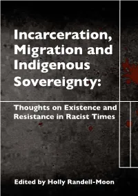 Incarceration, Migration and Indigenous Sovereignty