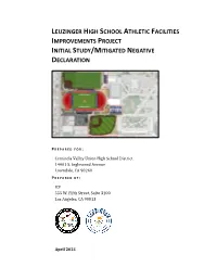 Leuzinger High School Athletic Facilities Improvements Project Initial Study/Mitigated Negative Declaration