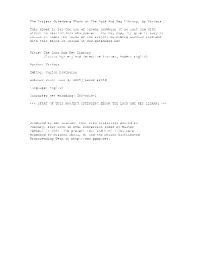 The Project Gutenberg Ebook of the Lock and Key Library, by Various