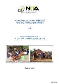 Vulnerable and Marginalized Groups Framework (Vmgf)
