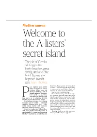 Welcome to the A-Listers' Secret Island
