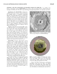 Eminescu and the Transition to Peak-Ring Basins on Mercury