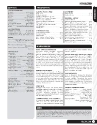 Introduction QUICK FACTS TABLE of CONTENTS