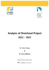 Analysis of Droichead Project 2012 - 2015