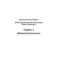 Chapter 3 Affected Environment