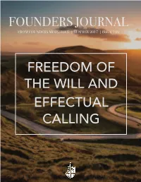 Freedom of the Will and Effectual Calling