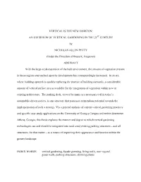 Vertical Is the New Horizon: an Overview of Vertical