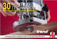 30 Routing Techniques