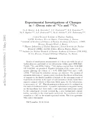 Experimental Investigations of Changes in Beta-Decay Rate of Co