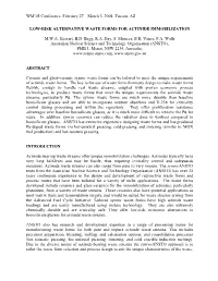Process and Waste Form Options for Plutonium Immobilization