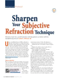 Sharpen Your Subjective Refraction Technique.Pdf