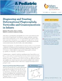 Diagnosing and Treating Deformational Plagiocephaly