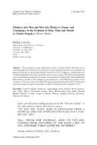 Chance and Contingency in the Evolution of Man, Mind and Morals in Charles Kingsley's W
