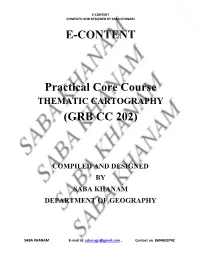 E-CONTENT Practical Core Course (GRB CC 202)
