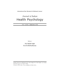 Efficacy of Cognitive Behaviour Therapy (CBT) in Enhancing Assertiveness and Social Maturity in College Students 1 R