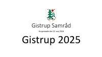 Gistrup Samråd Borgermøde Den 23