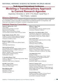 Modeling a Transdisciplinary Approach to Current Research