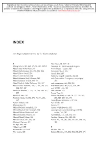 Page Numbers Followed by “N” Refer to Endnotes. a Abang Johari, 241, 365