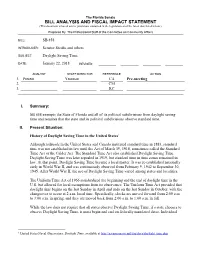 Bill Analysis and Fiscal Impact Statement