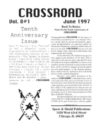 Tenth Anniversary Issue