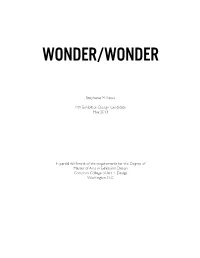 Thesis Research Document