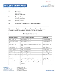 2019 State Legislative Program Year-End Report