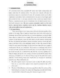 AC Commutator Motors