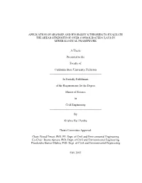 Application of Shansep and Hvorslev's Theories to Evaluate the Shear Strength of Over-Consolidated Clays in Mineralogical Fram