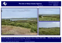 Croft Assignation at 24 Portnalong, Carbost, Isle of Skye IV47 8SL. Offers Over £70,000