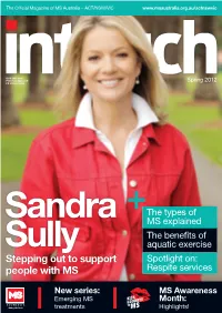 Stepping out to Support People with MS