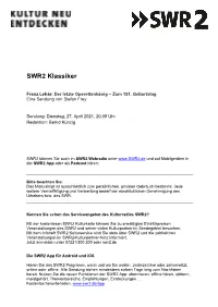 SWR2 Klassiker