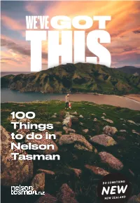 100 Things to Do in Nelson Tasman