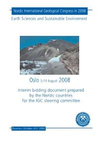 Earth Sciences and Sustainable Environment