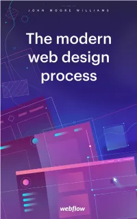 1 CHAPTER 1 the Modern Web Design Process
