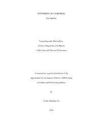 Gender, Indigeneity, and Objects in Mexicana And