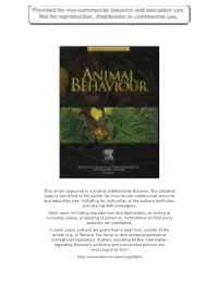 This Article Appeared in a Journal Published by Elsevier. the Attached