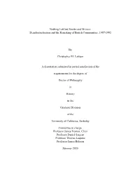 Deindustrialisation and the Remaking of British Communities, 1957-1992 by Christopher M